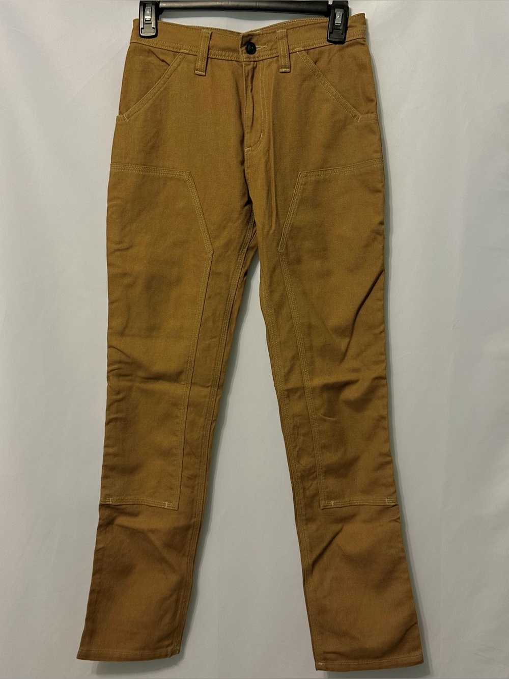 Patagonia Khaki Tan Iron Forge Hemp Utility Pants Womens Size Zero Carpenter